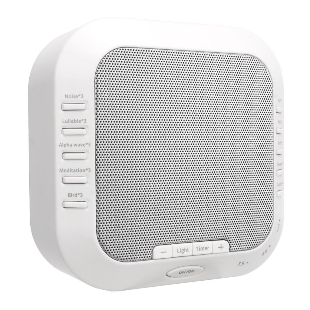 Noise Sound Machine with Night Light 28 Soothing Sounds with Volume Control Noise Reduction