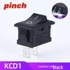 Double-Gang Dual-Control Rocker Switch with Light for Bedside and Desk Lamps