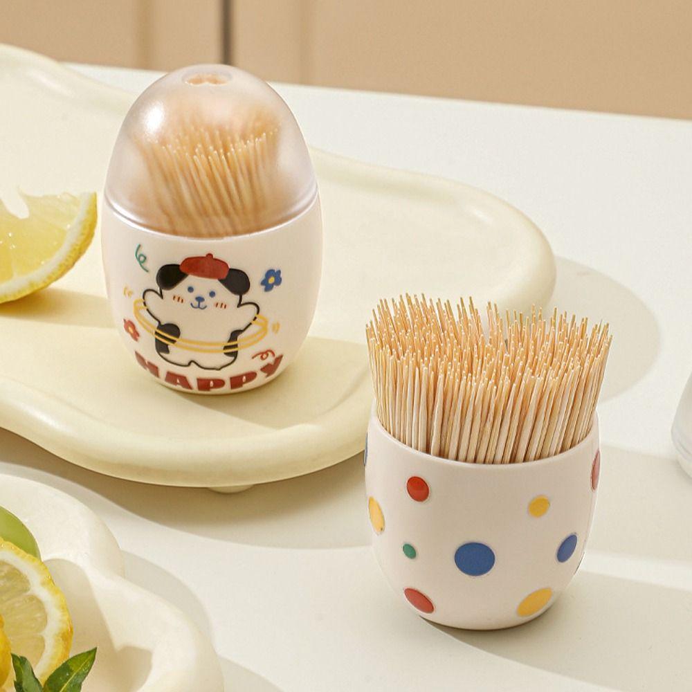 Classification Toothpick Storage Case Wall-mounted Storage Box  for Household Travel