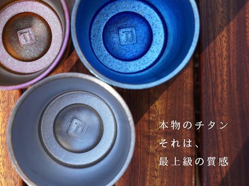 SEIDO Double-Walled Titanium Tumbler, Titanium Glass, Premium Gift, Dishwasher Safe, 300ml (Silver)