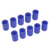 10PCS 12mm Auto Intake Vacuum Hose Cover Silicone Hose Blanking Caps Tubing End Insert Stoppers
