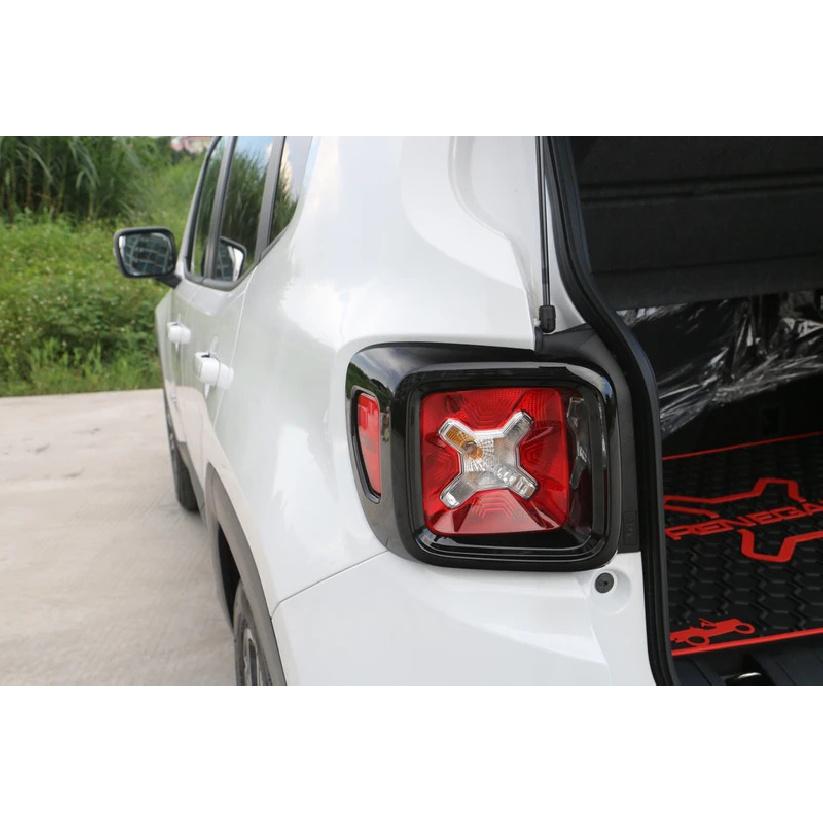 Copertura Decorativa per Lampada Fanale Posteriore per Jeep Renegade 2016 2017 2018 2019 2020 2021 2022 Cappa per Lampada Accessori Esterni