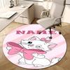 Personalized M-Marie Round Chair Office Rug - Perfect for Mat, Office Chair & More - Ideal Gift for Birthdays and Holidays