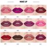Handaiyan Sexy Nude Red Brown Purple Lipgloss Matte Lip Gloss Velvety Lipstick Matte Waterproof Makeup Long Lasting Cosmetic