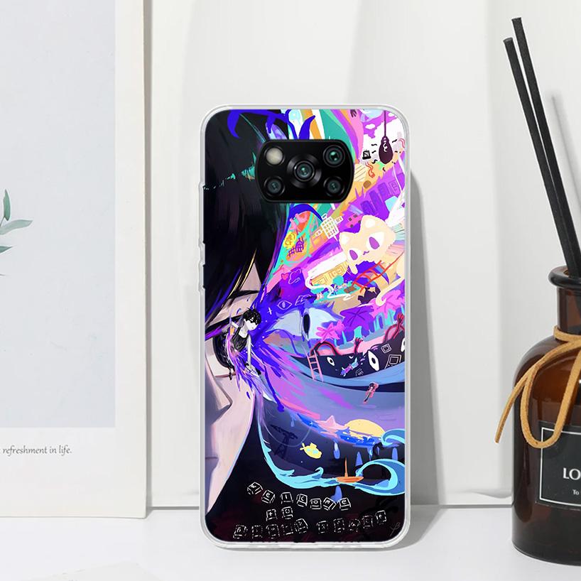 Game O-Omori Cartoon Phone Case For Xiaomi Poco X7 X6 X5 M7 M8 Pro F7 Ultra Redmi 15C 15 13C 13 12C 12 10 10C 10A Art Fundas Poc