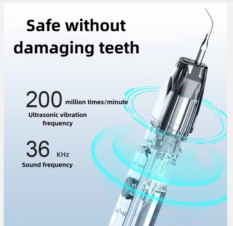 Visual Dental Calculus Remover Teeth Plaque Scaler Stain Clean Electric Tooth Stone Removal Eliminator NEW