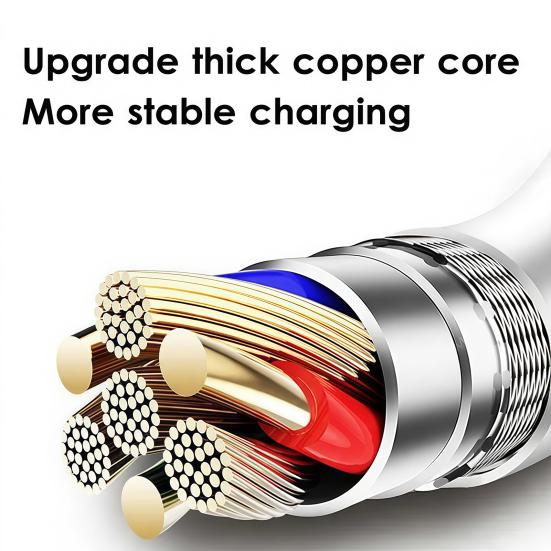 1/1.5/2M 7A 100W Type-C Charging Cable USB-A To USB-C Fast Charging Cellphone Tablet PVC Data