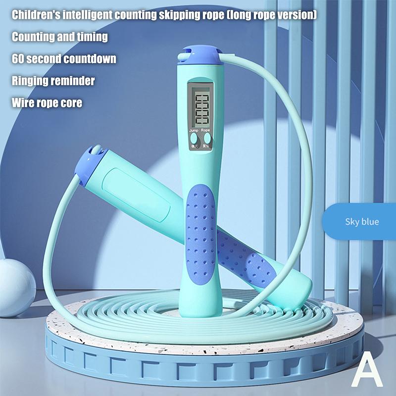 2.8M Digital Counting Jump Rope With Non-Slip Handle Adjustable Skipping Rope Jumping Rope With Counter For Kids Adults