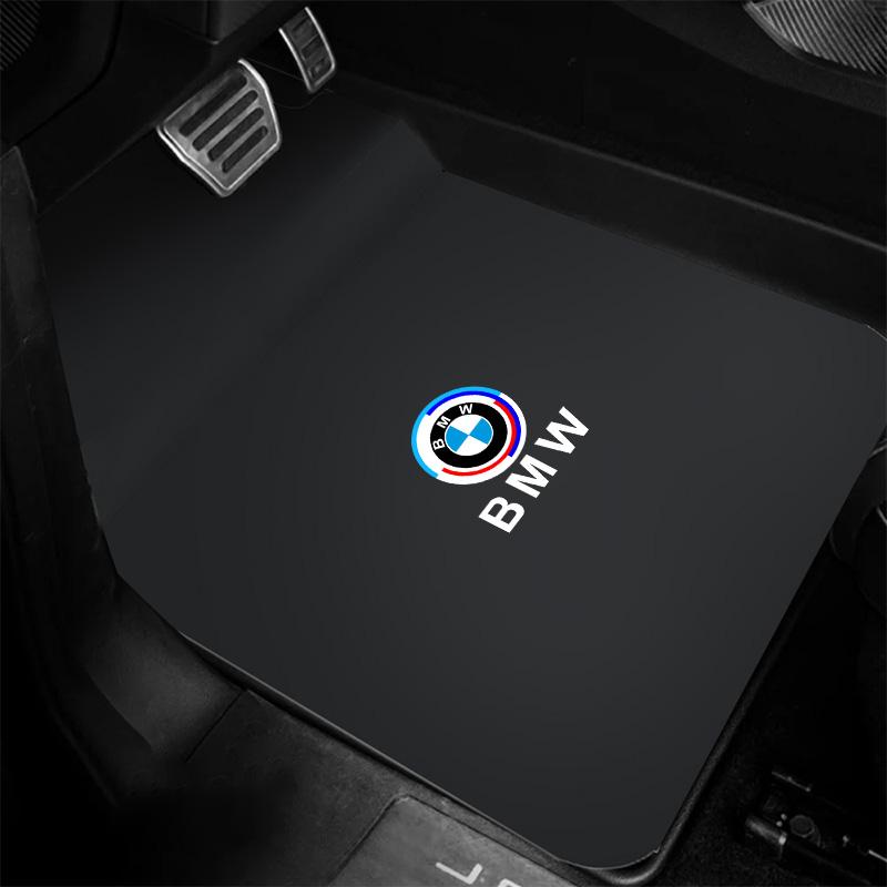 Car Floor Mat Auto Front and Rear Carpet Foot Mats with Rubber Backing For BMW 50TH M3 M4 M5 E39 E46 E60 E90 X1 X3 X5 X7 F10 F20 gzbf35