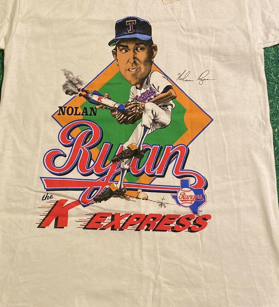 Nolan Ryan Men T-shirt Short Sleeve White Sizes S to 5XL JJ4367 Unisex T-Shirt XL