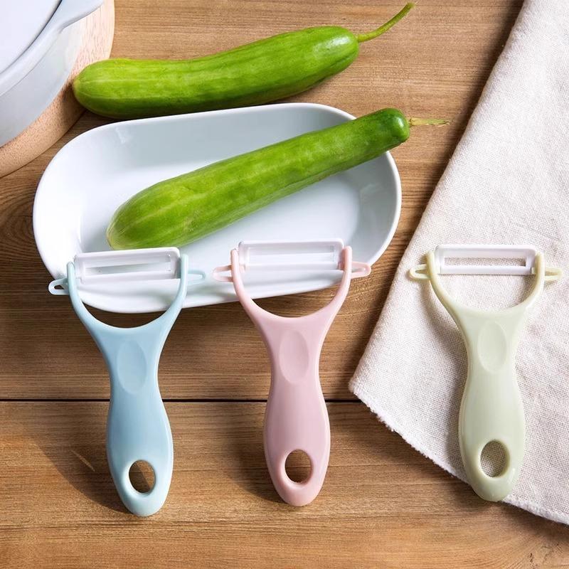 Multi-functional Ceramic PeelerHousehold Planer Peeler Apple and Cucumber Peeler Vegetable and Fruit Peeler