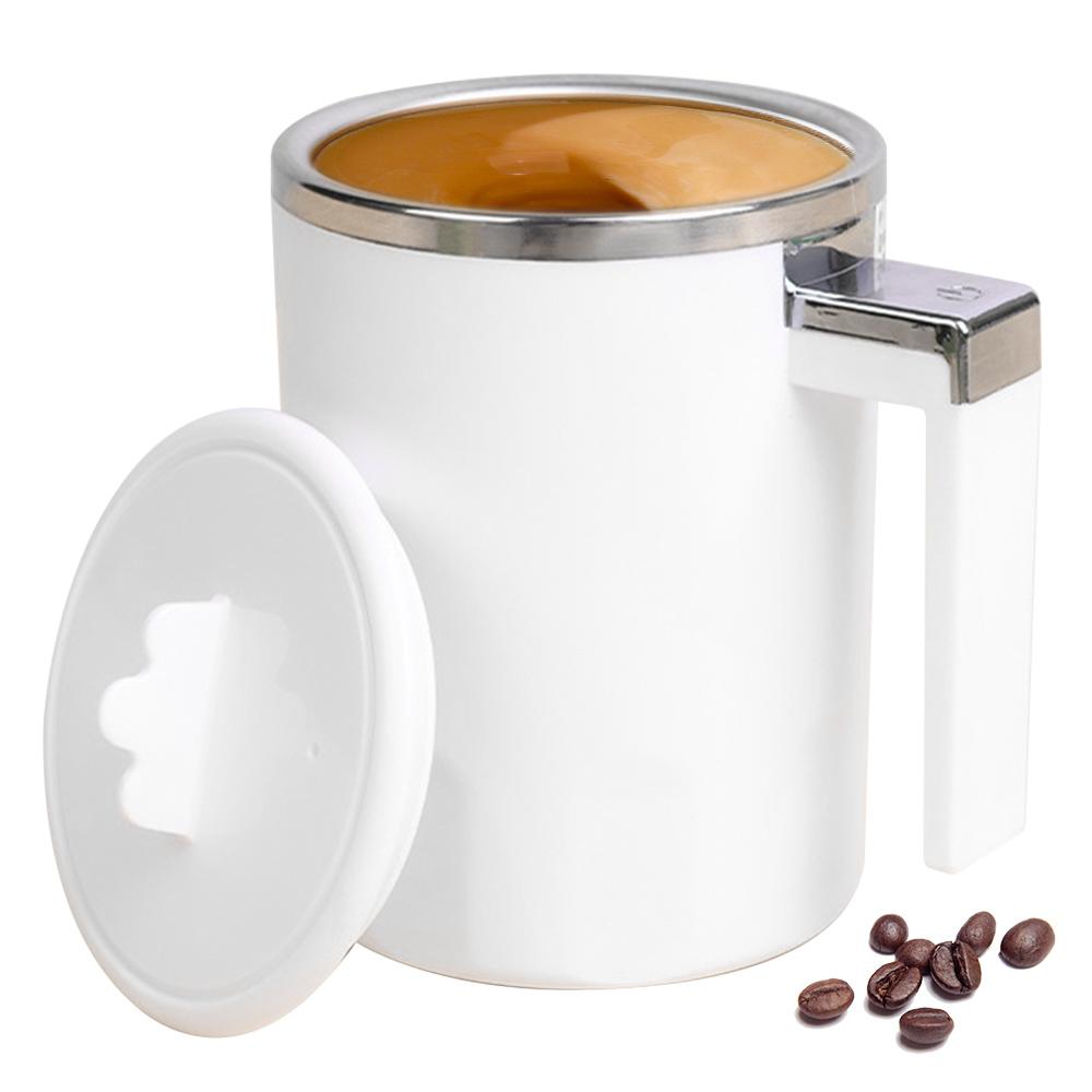 350ml Automatic Stirring Cup Rechargeable Coffee Electric Milkshake Rotating Blender Mixer Thermal Bottle Travel Coffee Milk Mug