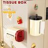 Widen Paper Outlet Magnetic Tissue Box Space-Saving Desktop Tissue Case Living Room Decor