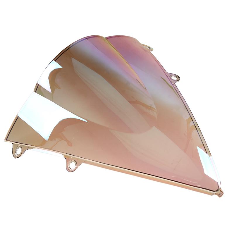 Windshield Double Bubble Motorbike Iridium Windscreen Racing Sport Bike Fairing Fit for Honda CBR600RR 2007-2012