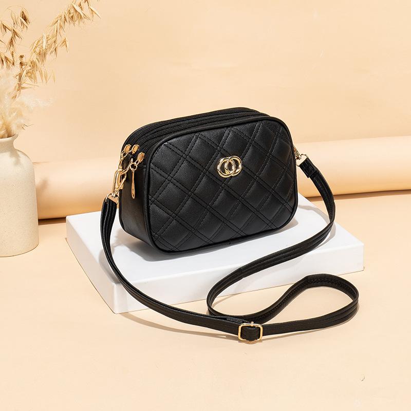 JYL TS Women's Sling Bags  Cloud Bag 242 Shoulder PU Pleated Horn Soft Bag