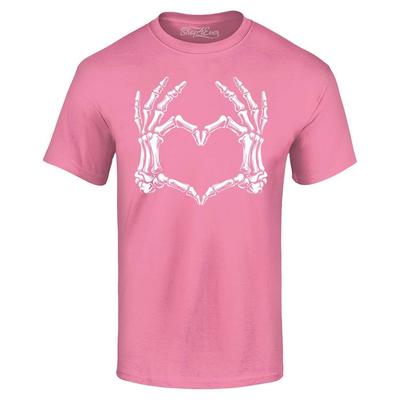 Skeleton Hands Heart T-shirt Halloween Shirt