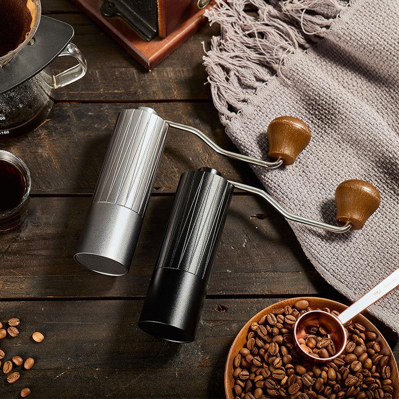 Manual Coffee Grinder Hand Adjustable Steel Core Burr For Kitchen Portable Hand Espresso Coffee Milling Tool