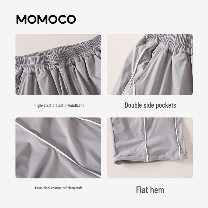 MOMOCO Girls' Trendy Summer Woven Pants