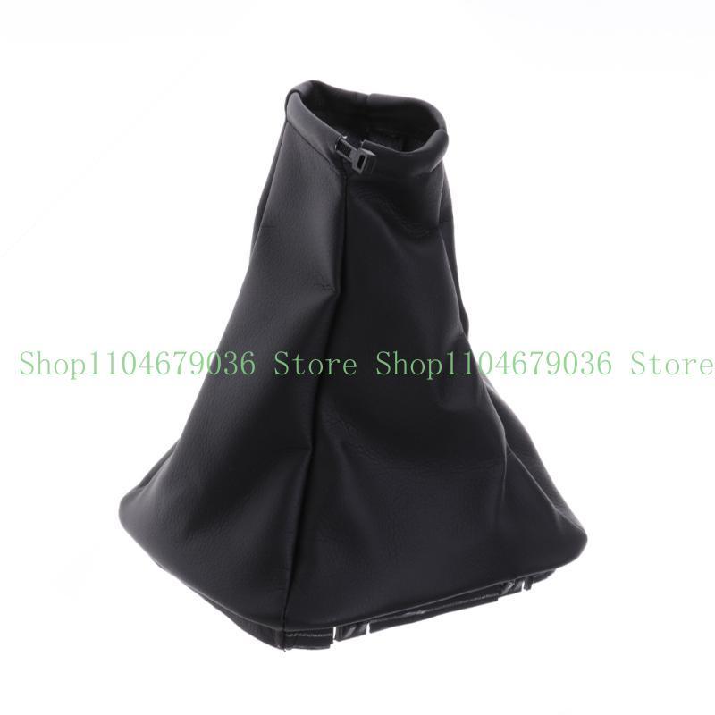 652F Compatible for Astra Vectra Calibra Corsa Car Frame Gear Shift Knob LeverGaiter Boot Shift Knob Cover Lever Shifter Case