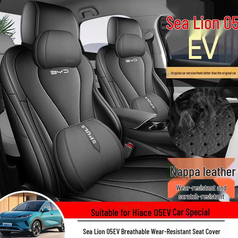 Custom Full-Cover Car Seat Covers for BYD Hiace 05EV - Complete Interior Upgrade