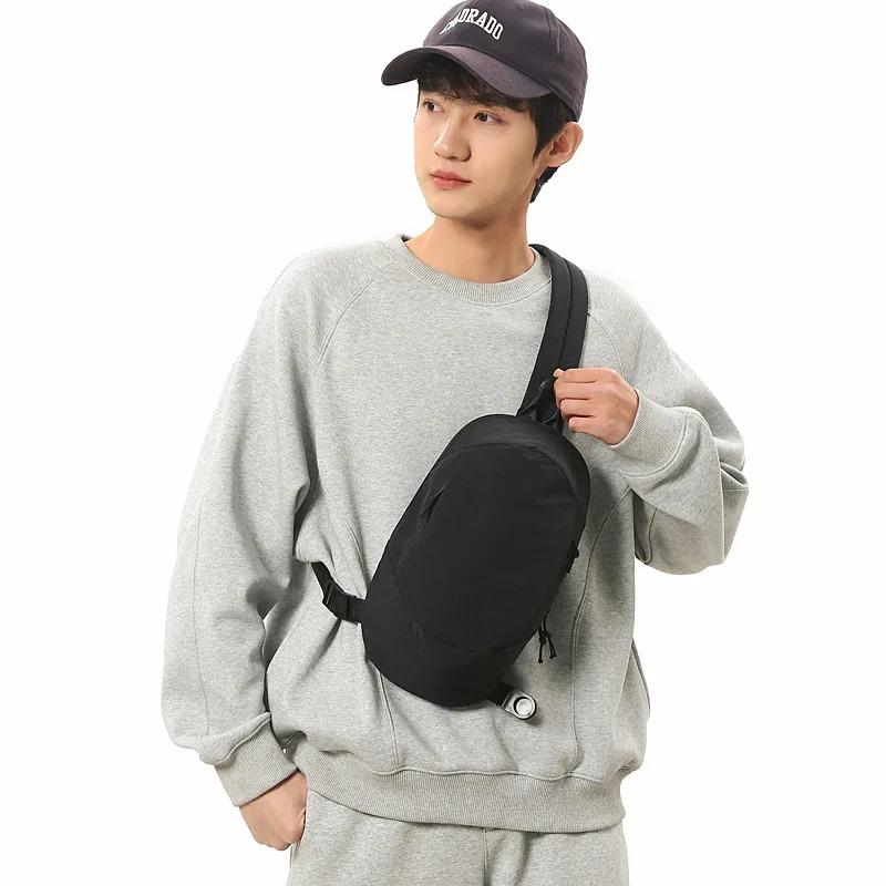 Outdoor Sports Portable Women Shoulder Bags Light Multi-pocket Men's Crossbody Chest Bag Casual Nyl Waterproof Female Handbags