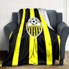 Deportivo Chicara FC Print Flannel Blanket High Quality Warm Comfortable Cover for All Seasons Perfect for Gifts Home Decor