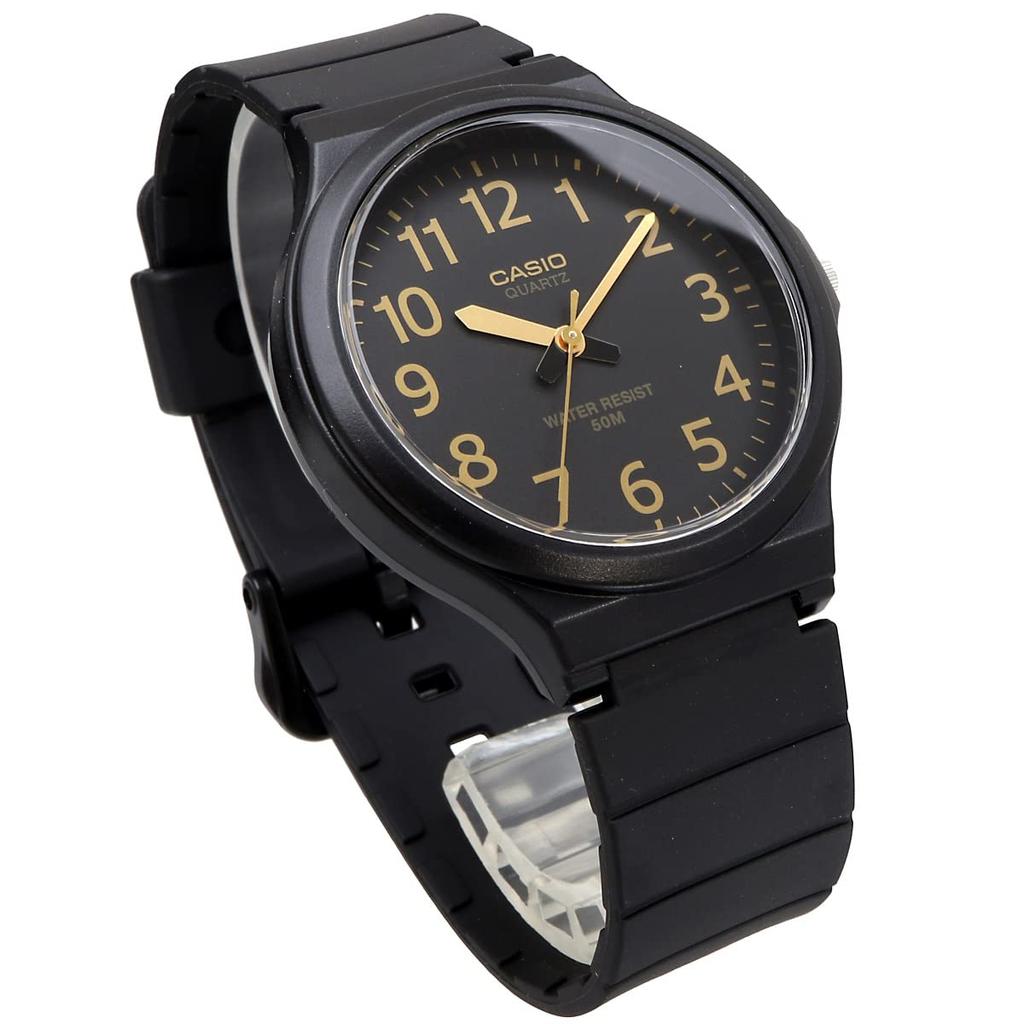 Casio Standard Analog Quartz Wristwatch No Presentation MW-240-1B2V (Men's Black, Box) [Used]