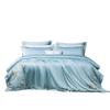 Fuanna 120S Long-Staple Cotton Sateen 4-Piece Bedding Set