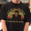Ron Swanson T-Shirt, Speck und Eier, Parks and Rec Fan Geschenk