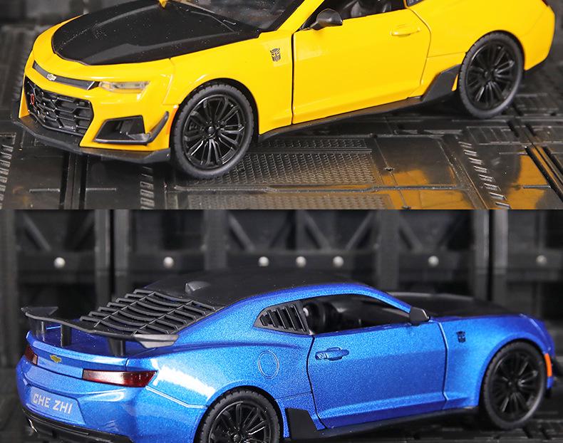 Chevrolet Camaro Bumblebee Alloy Model Toy Car for Boys