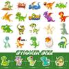 50 Cartoon Dinosaur Theme New Children's Stickers Water Cup Skateboard Waterproof Children's Toys Graffiti Stickers