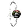 Neues Mode-Bibelvers-Armband Handgefertigtes Glasarmband Schriftzitat Schmuck Christliches Geschenk für Frauen Männer