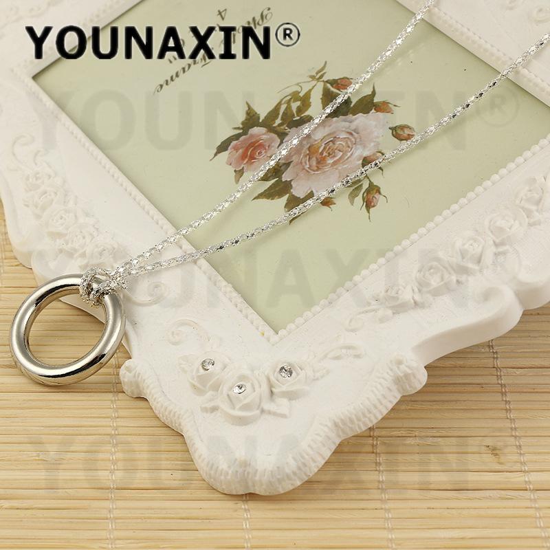 Child Magician Magic Tricks Magic Props Magic Toys Silver Color Bead Chain Ring Round Heart-shaped Necklace Birthday Gift Valentine's Day Gift