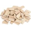 50Pcs Domino Tenon Beech Wood 8x40mm Loose Tenons Woodworking Accessory for Positioning Furniture DIY