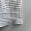 Spring 2026 Korean Style Ruffled A-line Slimming Skirt with Pockets