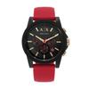 A|X Armani Exchange Outerbanks AX7152SET Men's Watch, Red