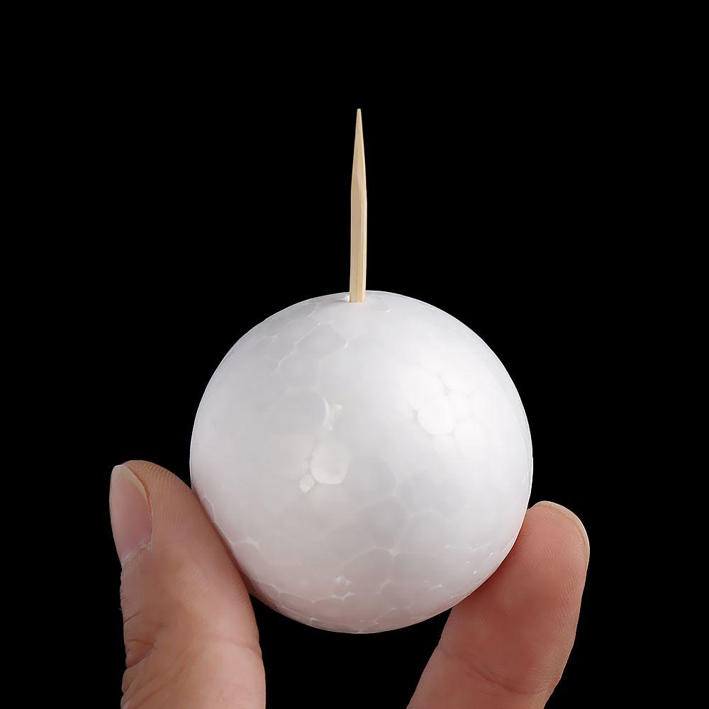 Toys New Wedding Decor Xmas Gift Party Supplies Styrofoam Christmas Party Decoration White Craft Balls Modelling Polystyrene
