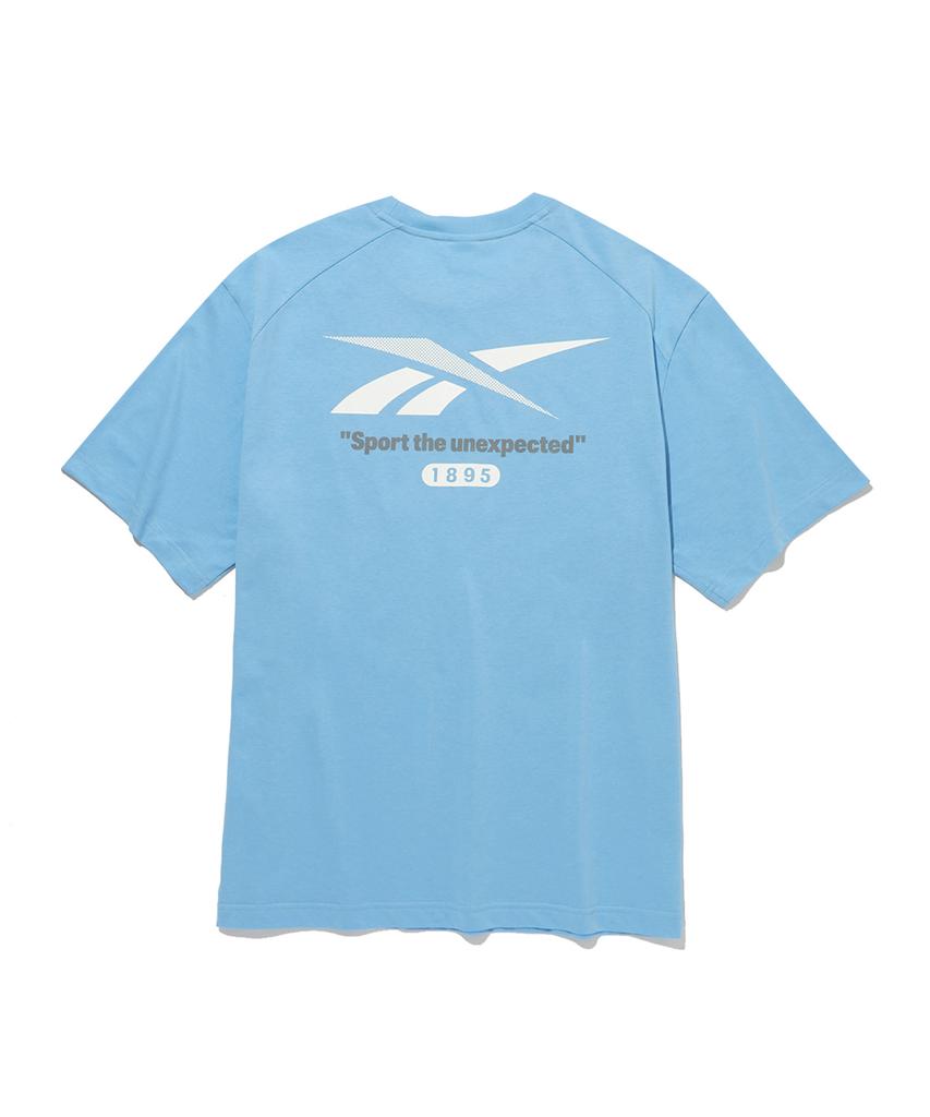REEBOK Vector Flash T-Shirt - Blue