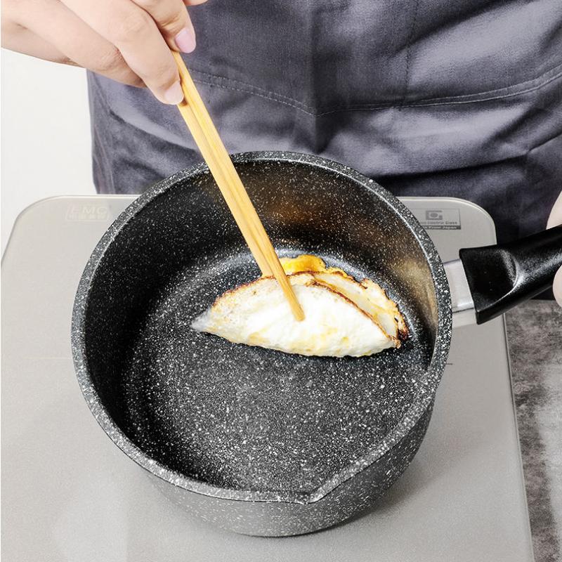 Maifan Stone Milk Pot Non-stick Pot Household Baby Food Supplement Pot Baby Milk  with Milk Noodle Soup Pot