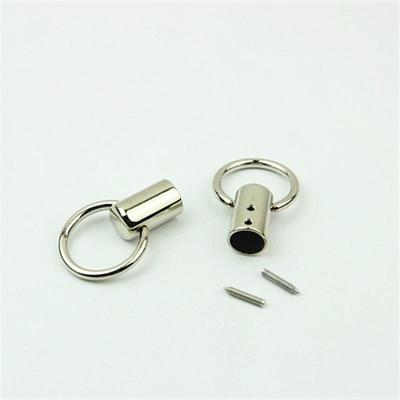 2Pcs Metal Bag Side Edge Hang Clip Buckles Rustproof Durable Fasteners for DIY Leather Craft Bag Strap Sewing Projects