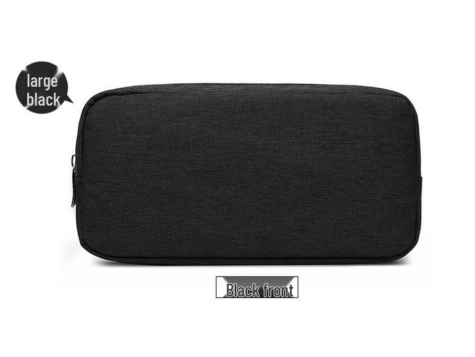 Water-resistant Cationic Portable Power Bank & Cable Storage Pouch for Digital Accessories