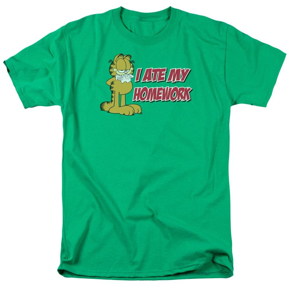 Garfield  I Ate My Homework  T-Shirt - to 4X 2XL