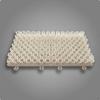 Fiber Dry Ski Mat WearResistant Interlocking Rainbow Slide Tile Modular Snow Flooring for