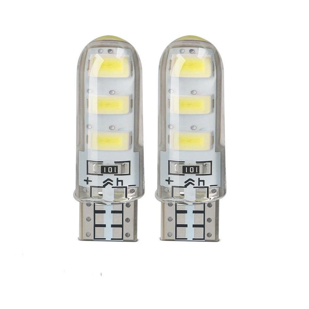 

Силиконовая светодиодная лампочка для автомобиля 2Pcs белый