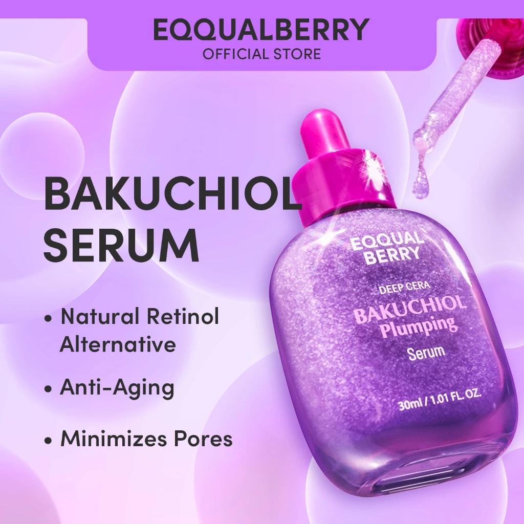 Eqqualberry BAKUCHIOL PLUMPING SERUM 30 ml/VITAMIN ILLUMINATING SERUM 30 ml