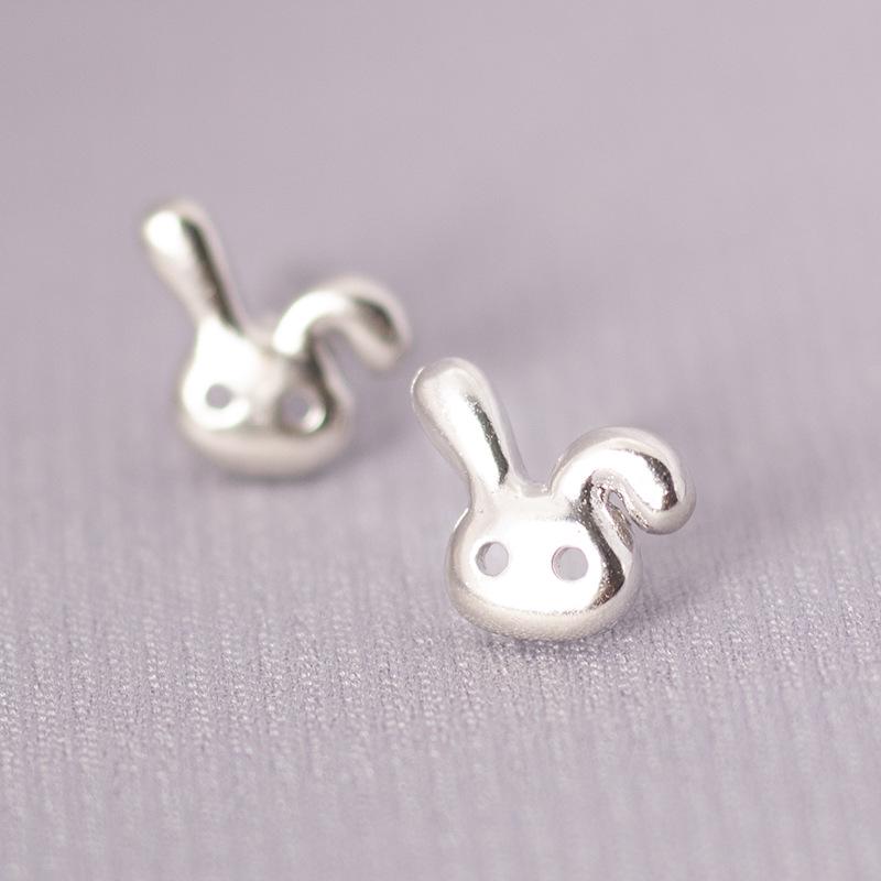 Ohrstecker mit s925 Silbernadel im koreanischen Stil für Damen – Minimalistisches & Persönlichkeitsdesign