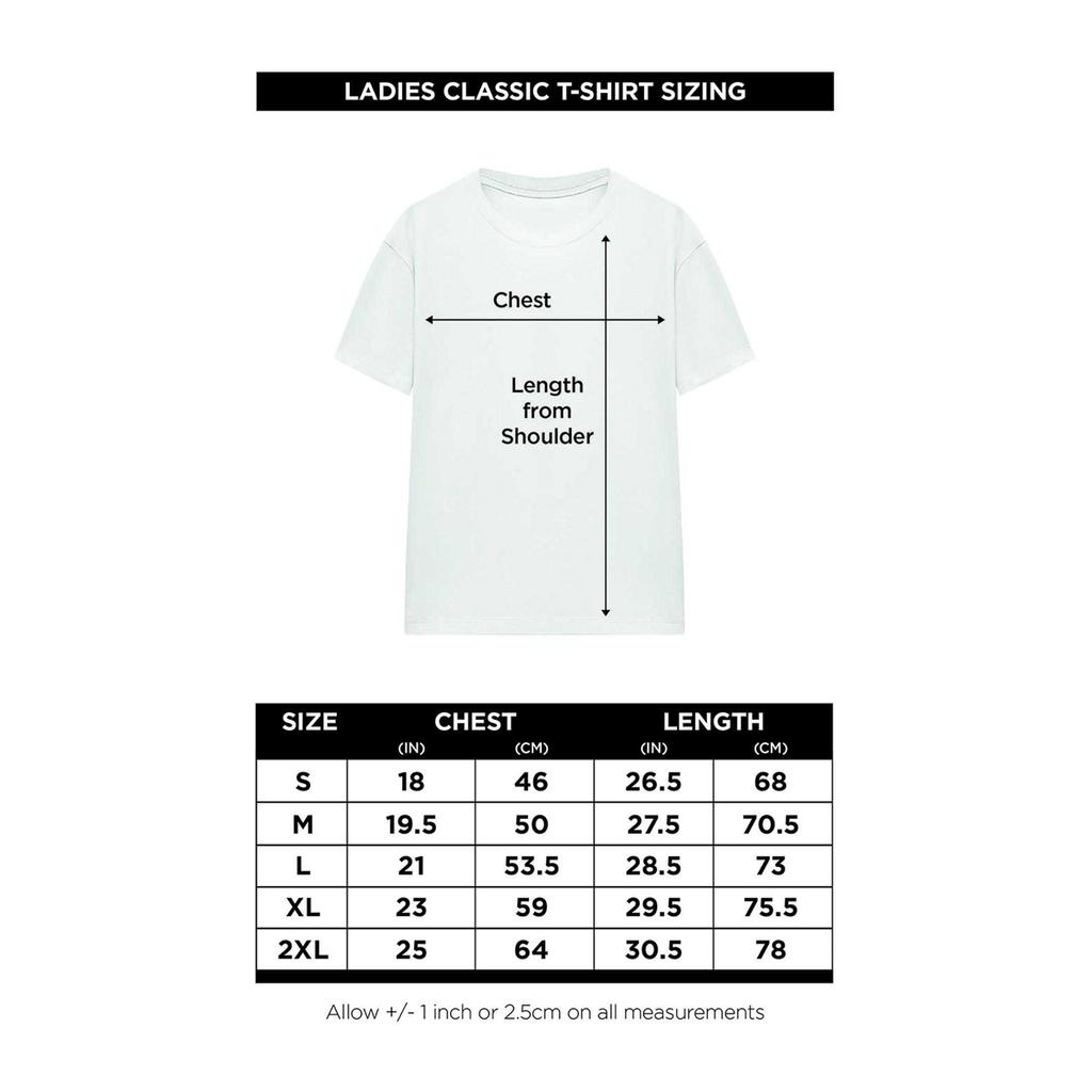 Chevrolet Womens/Ladies Corvette Poster Vintage T-Shirt