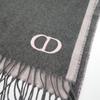 Dior 93E0015DH001 Scarf Gray/pink Silk Mens