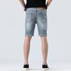 New Summer Denim Men's Mid-sized Pants Thin American 5-point Pants Shorts Casual 5-point Pants