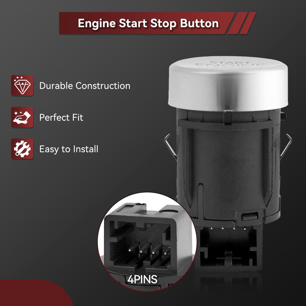 Fits For VW Tiguan 2008-2018 Sharan 2011-2021 7N Golf Plus 2009-2014 Seat Alhambra Car Engine Start Stop Switch Button 5N0959839